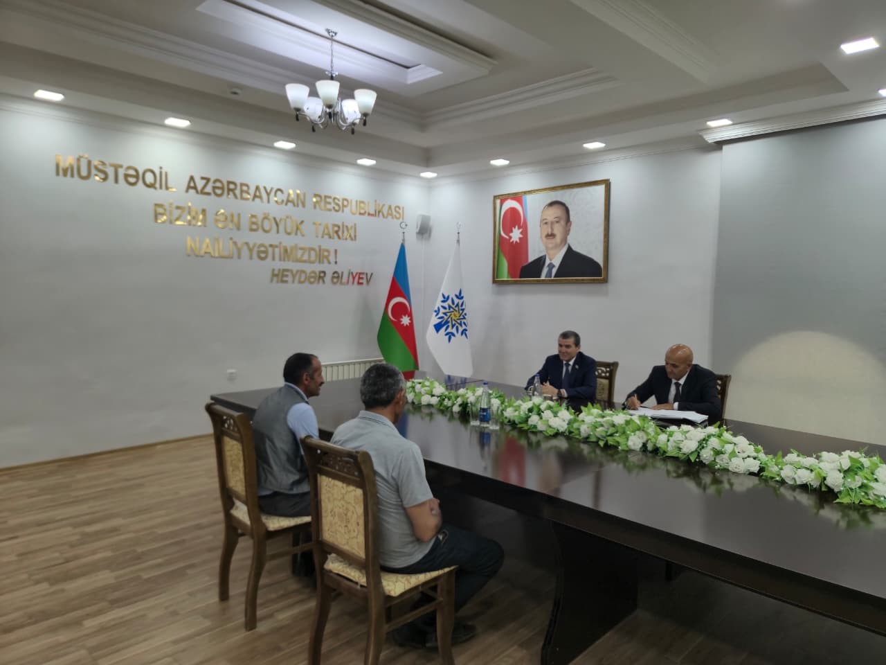 Deputat Bədəl Bədəlov seçiciləri ilə növbəti dəfə görüş keçirdi - FOTOLAR